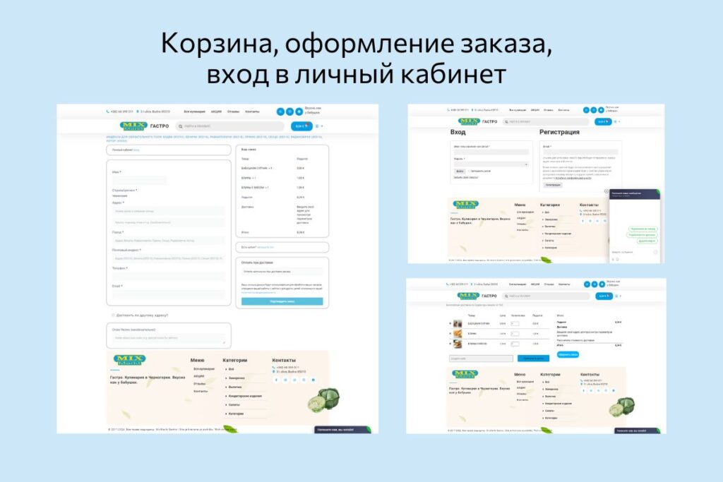 Online Store Elements
