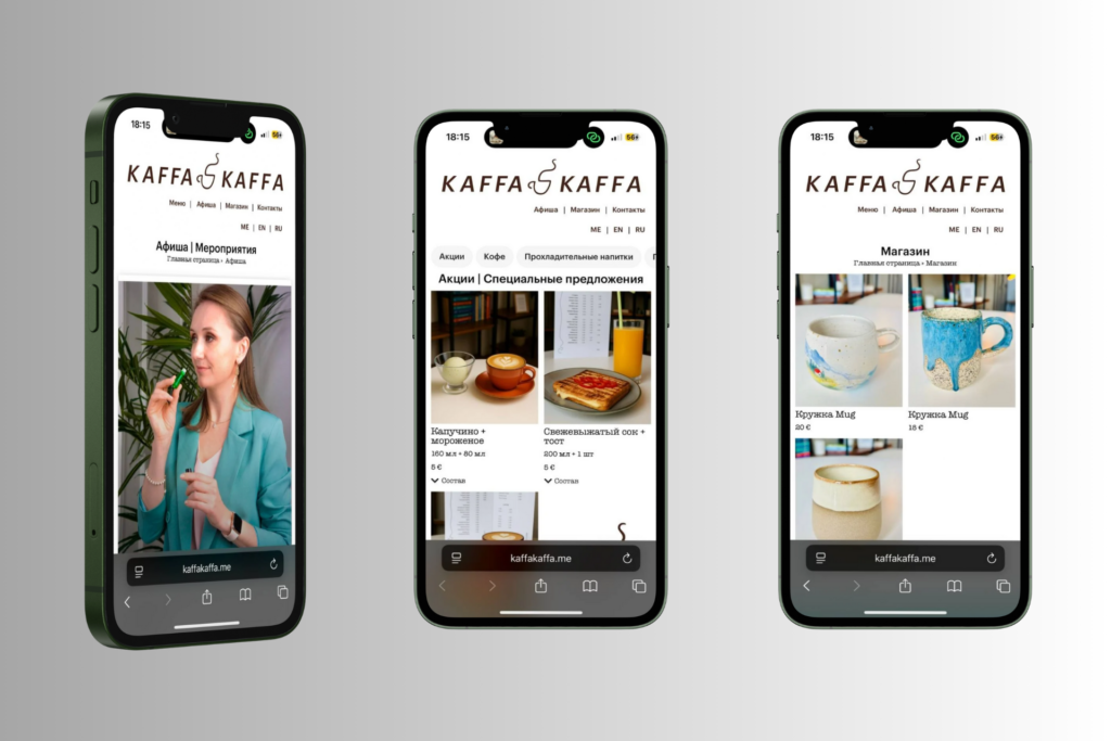 Mobile Landing Page Design